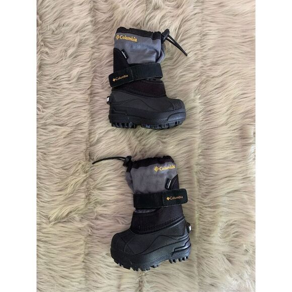Columbia Powderbug Kids Infant Insulated Waterproof Snow Boots Size Toddler 4